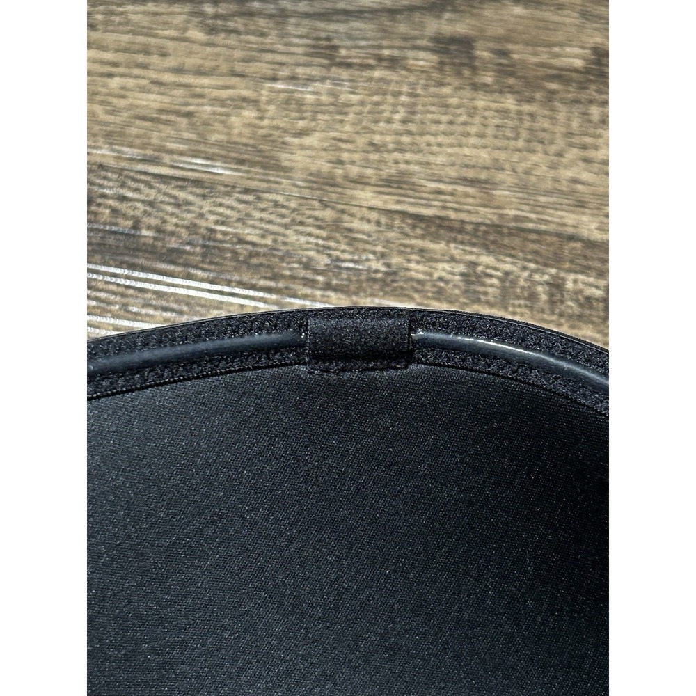 Calvena by Delimira Strapless Bra 38E Black Smooth, Non Slip, Convertible Full - Picture 3 of 10